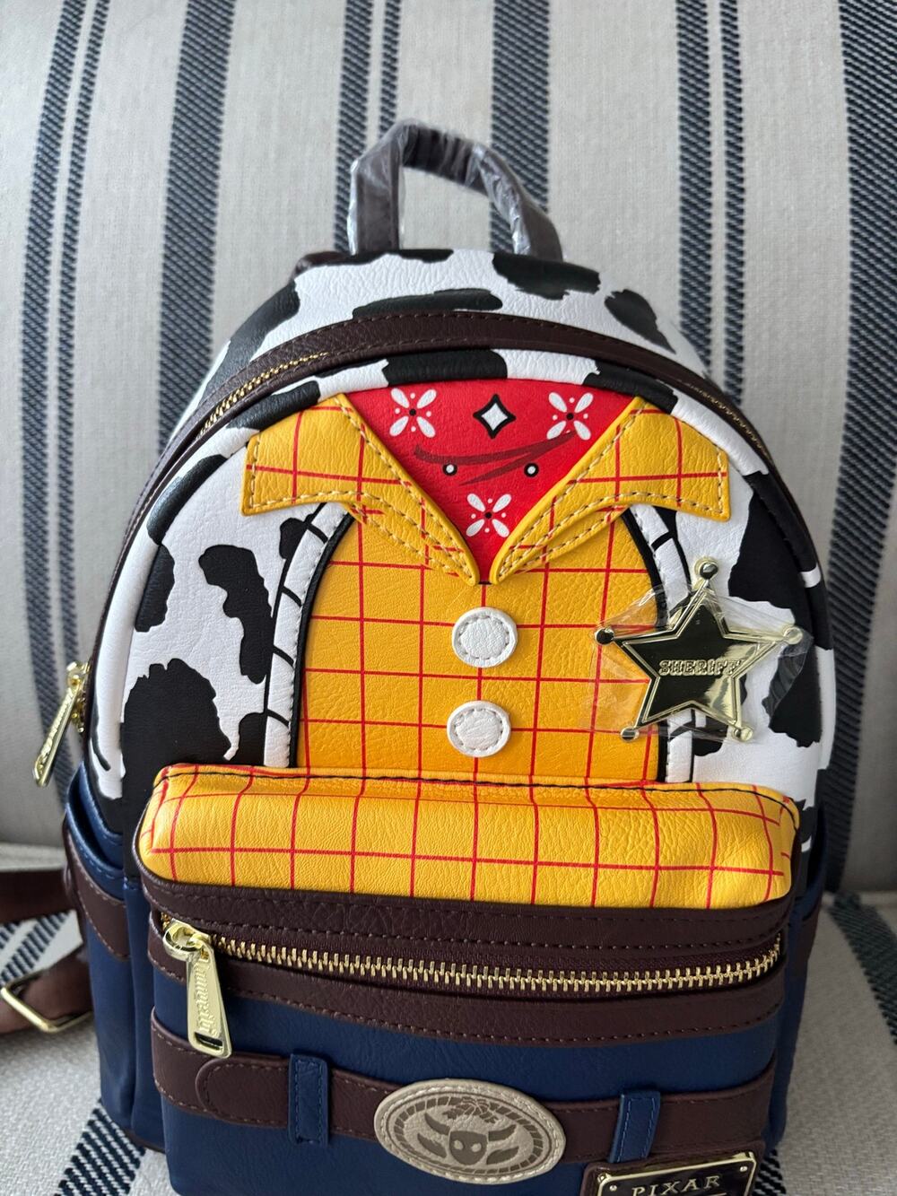 Loungefly Disney Pixar Toy Story Woody Cosplay Mini Backpack NWT WDBK0491